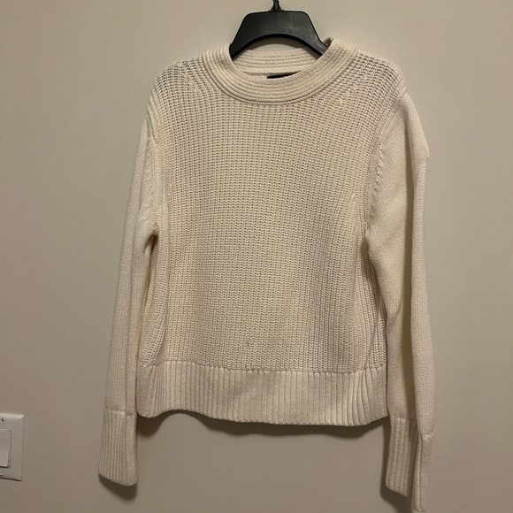 Beige cropped Banana Republic sweater - Picture 1 of 4